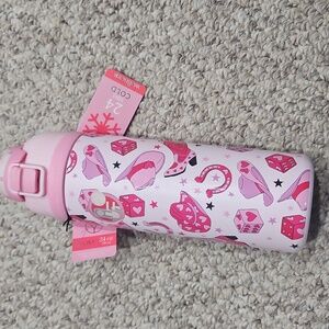 Pink Bunko Western Counyry Bpa Free Stainless Water Bottle Revive 24 Oz